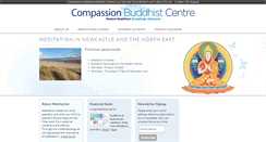 Desktop Screenshot of meditation-newcastle.org
